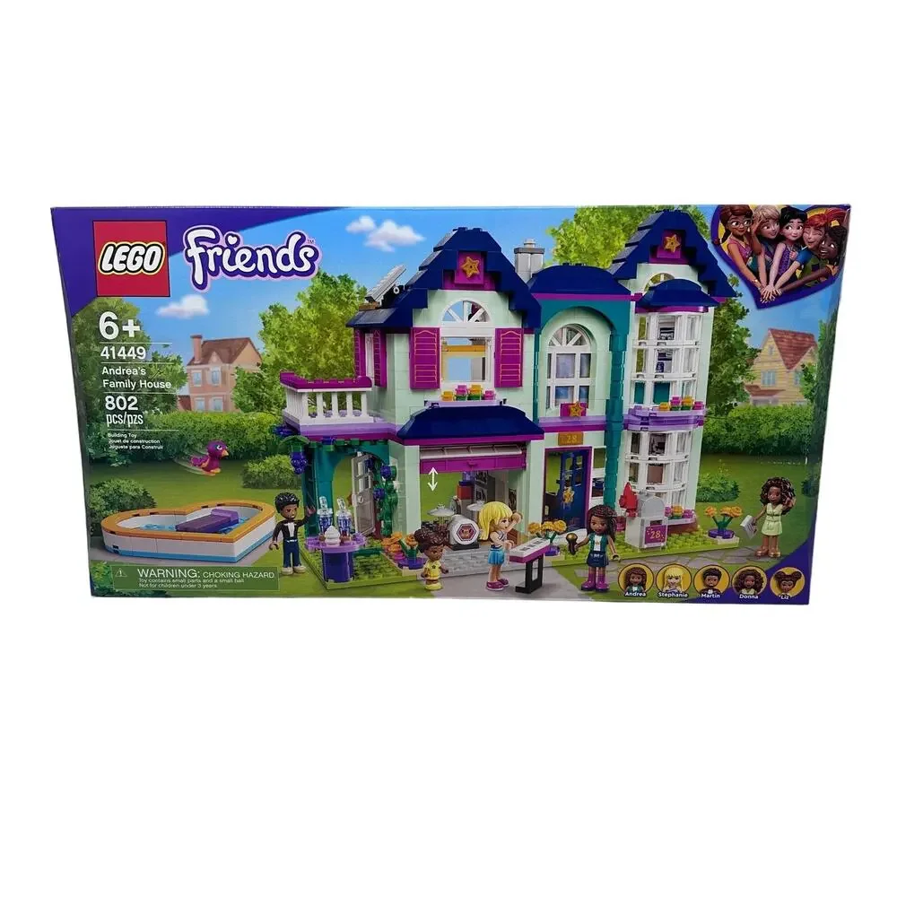 New in box LEGO Friends Andrea's Family's house (41449)